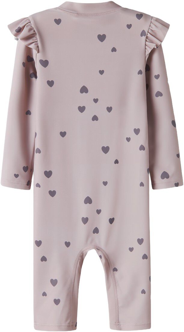 Nmfzippa 3/4 Uv Swimsuit