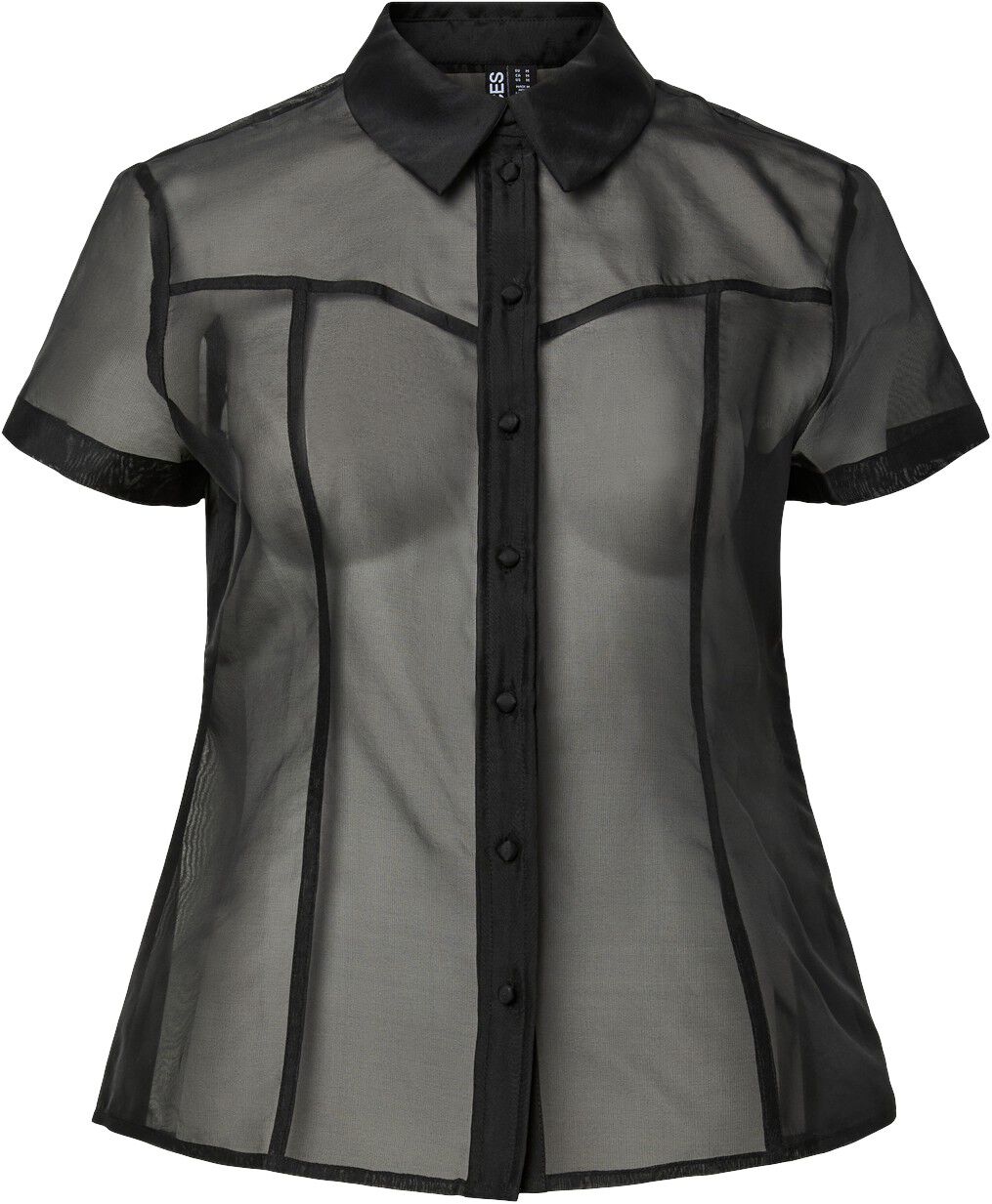 PCNULLE 2/4 FITTED SHIRT WVN D2D