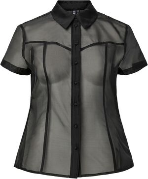 PCNULLE 2/4 FITTED SHIRT WVN D2D