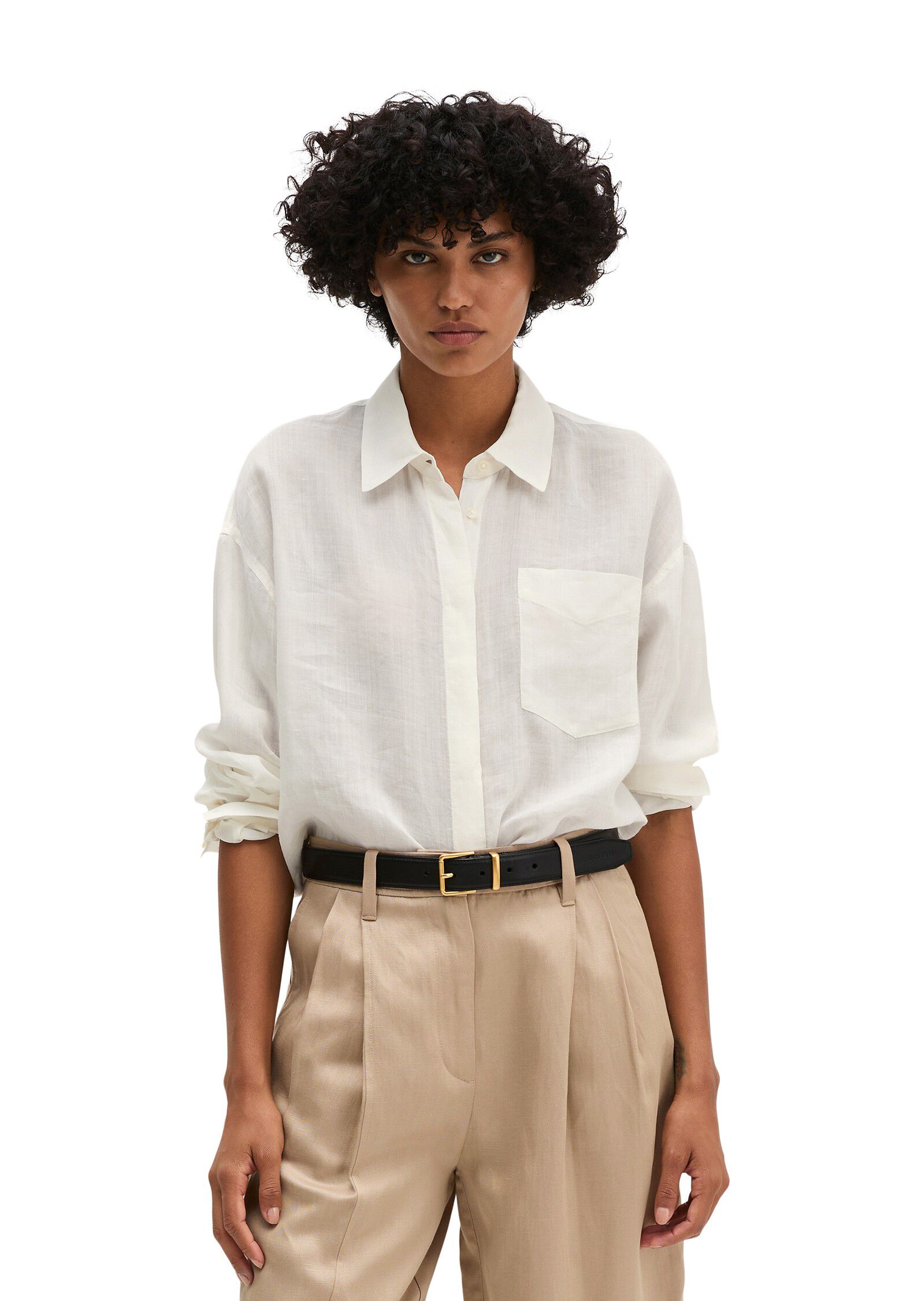 Woven Blouses Longsleeve