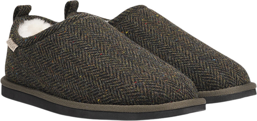 PALPANA WOOL - CLOSED WOOL SLIPPERS WITH SHEARLING LINING