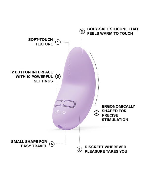 Lily 3 Klitoris Vibrator - Lavendel