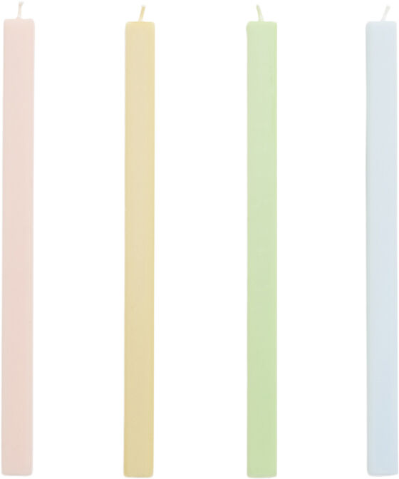 Square Candle -Set of 4