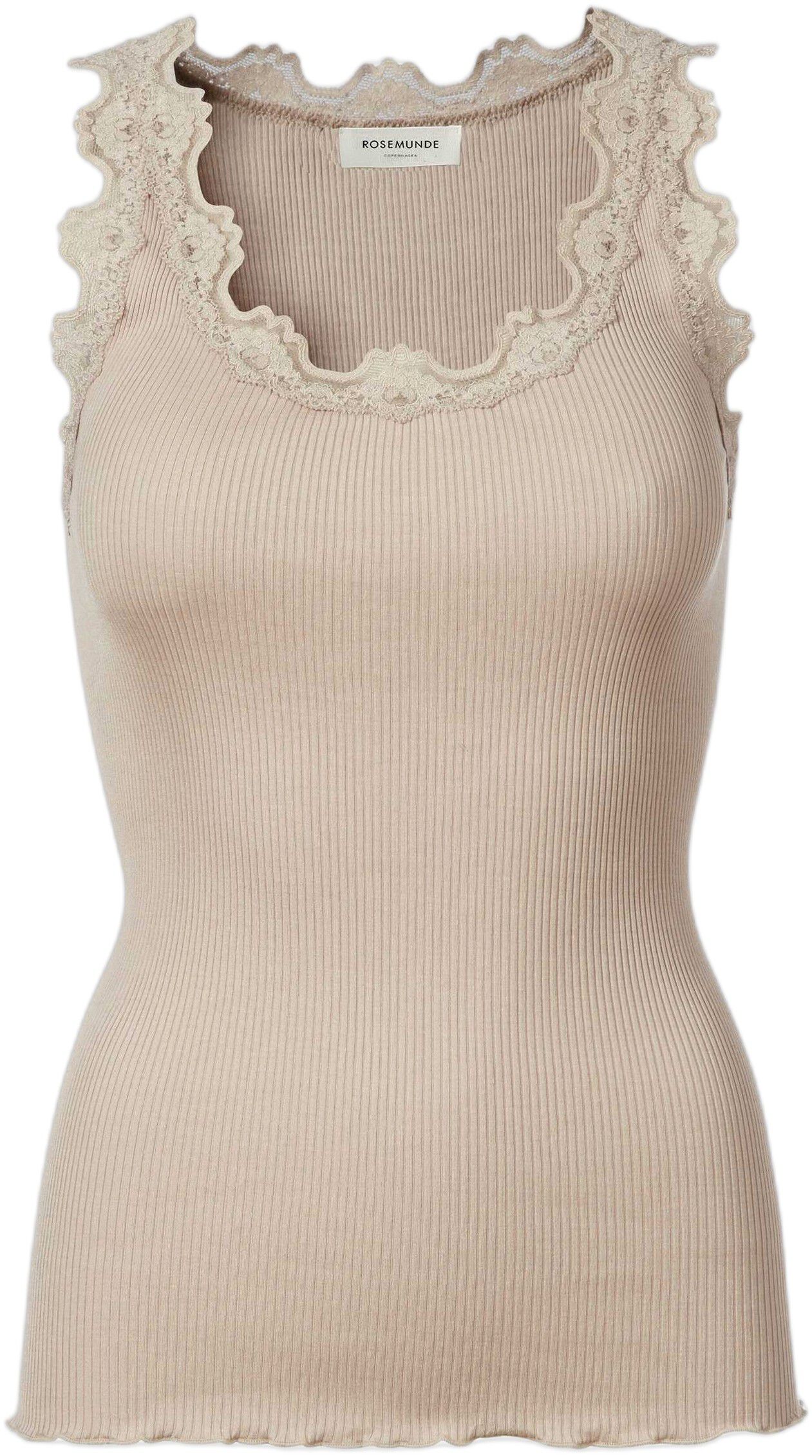 RWBabette Silk SL U-neck Lace Top