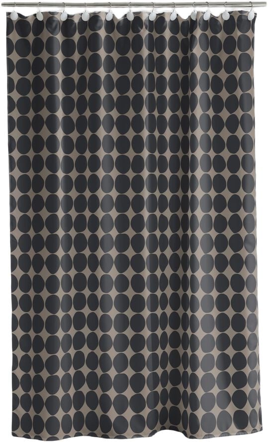 Dusjforheng 180x200 Bubbles Taupe