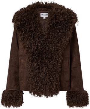 PCNANNA BRUSHED SHORT JACKET