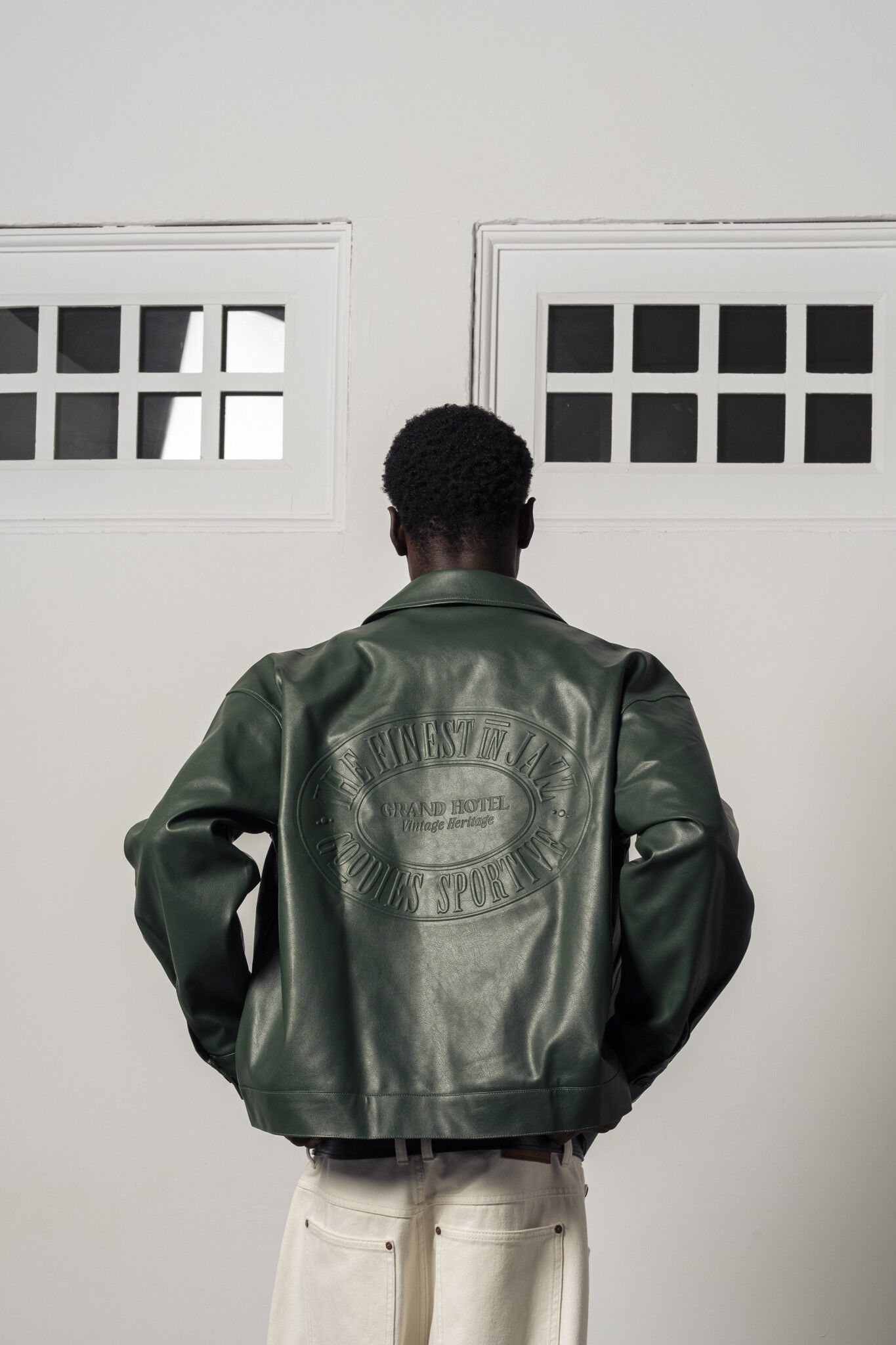 JASPER ECO-LEATHER JACKET