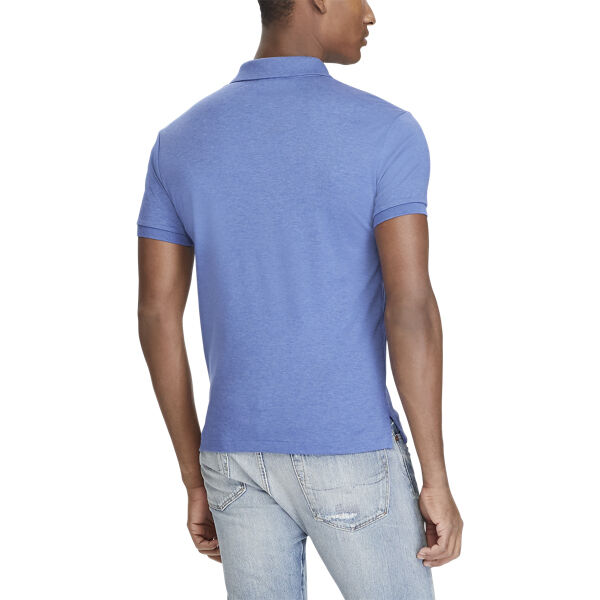 Pima polo-ssl-knit poloshirt