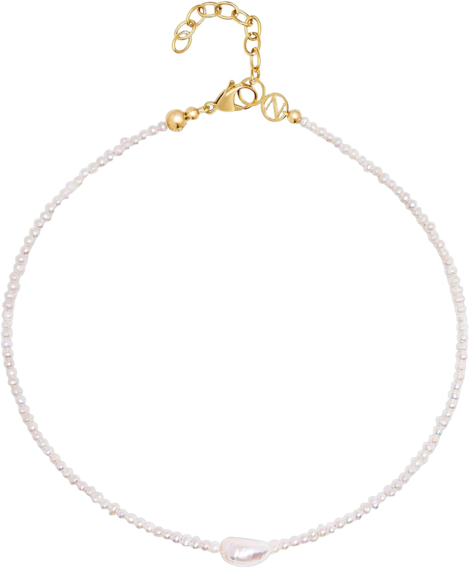 Women's Seed Pearl Choker