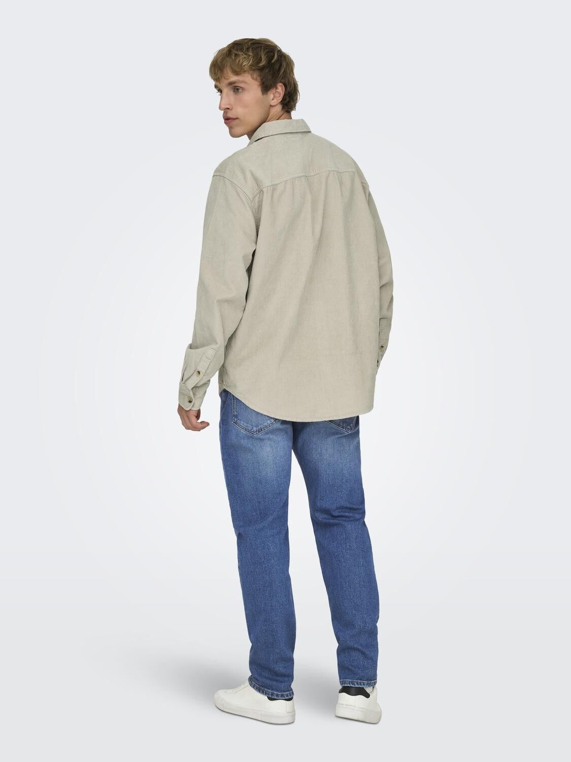 Onsalp Rlx 2Pkt Washd Cord Ls Shirt Noos
