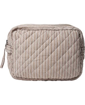 Moira 1 G Beige / White Double Stripe