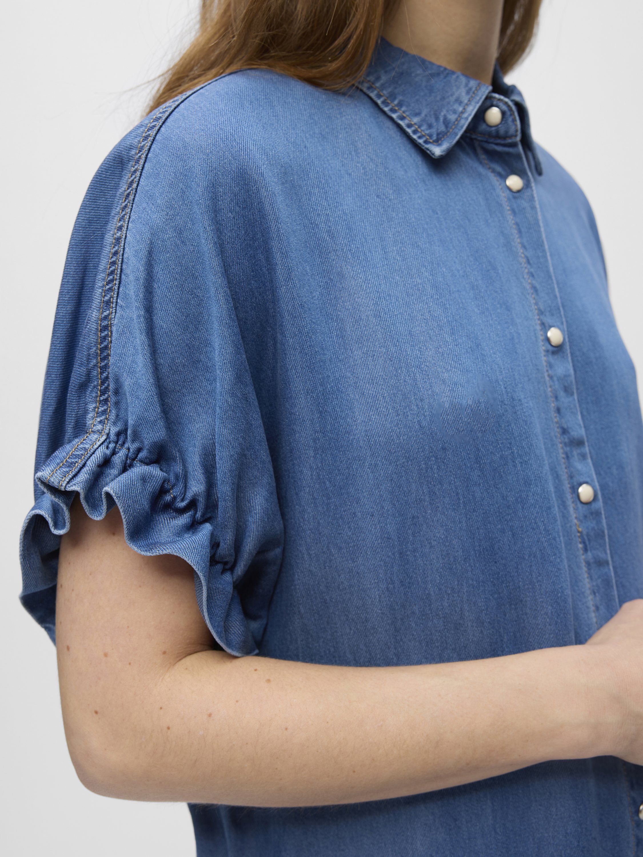 OBJFRAME TIANA 2/4 LO DENIM DRESS D