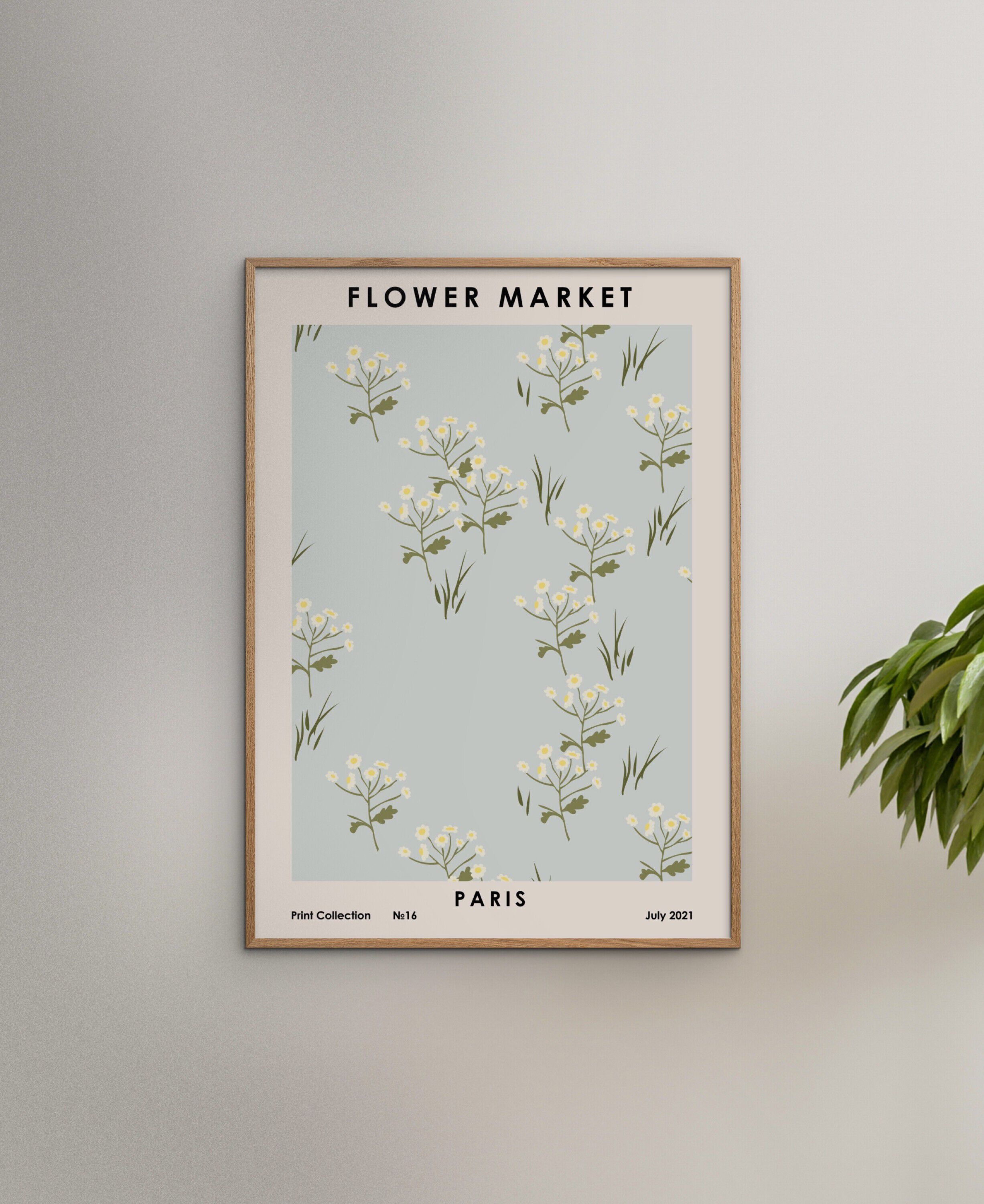 Affordable Art Prints x NKTN - Flower Market Paris