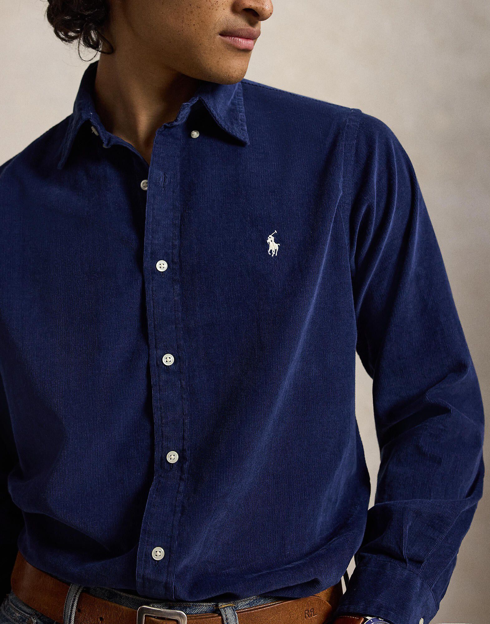 Custom Fit Corduroy Shirt