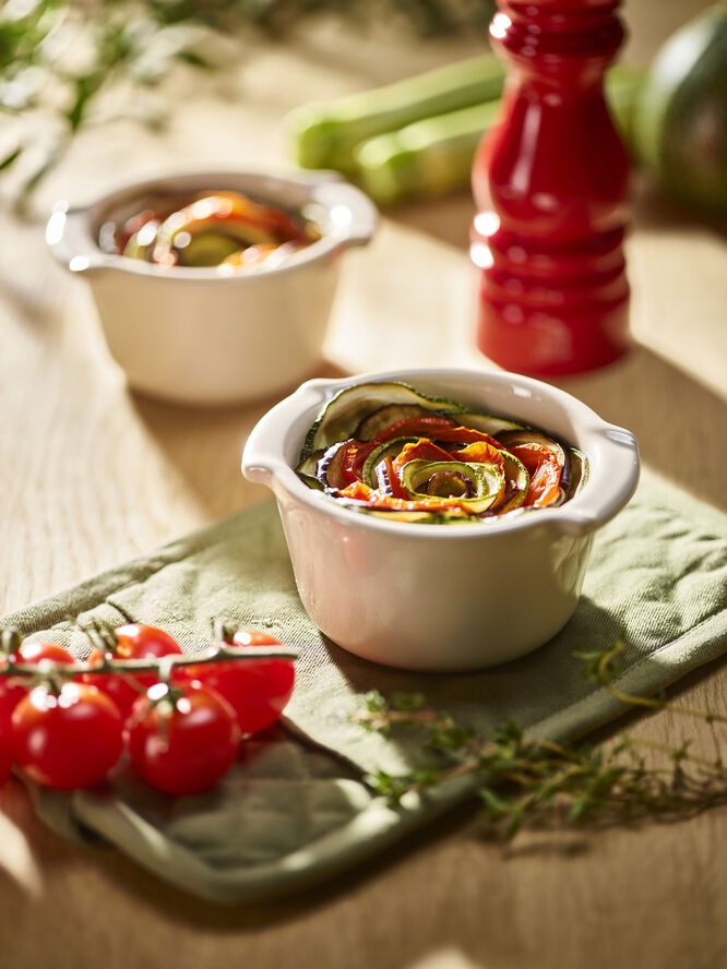 Pepperkvern Parisrama 18 cm Passion red Bøk