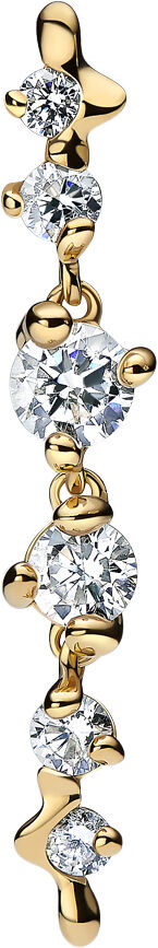 Arctic Earring Medium Gold