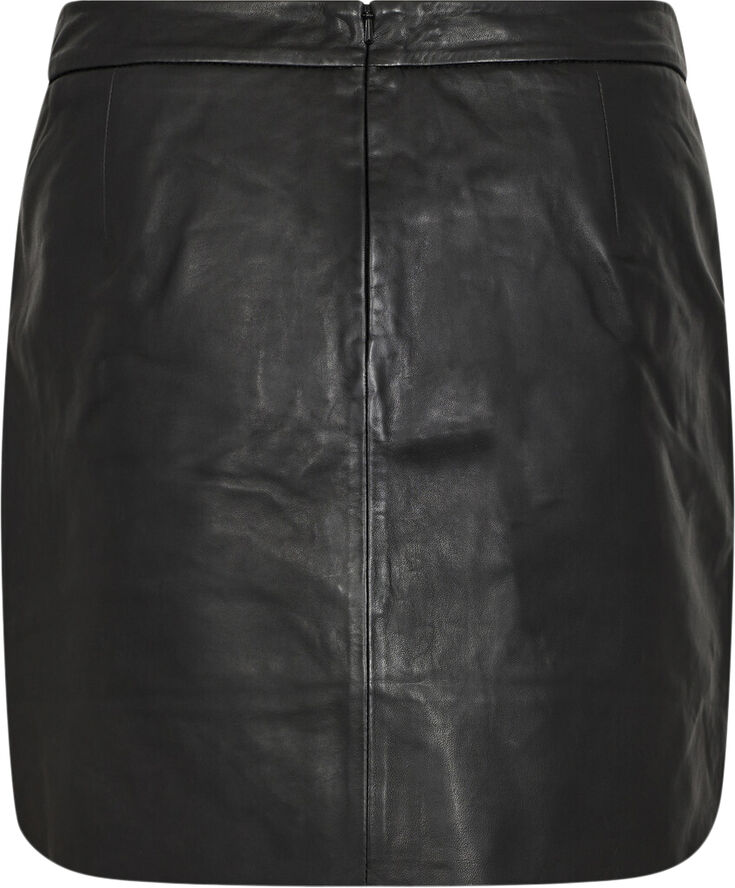IVY-Kylie Leather Mini Skirt