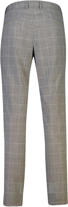 Checked slub viscose blend sui