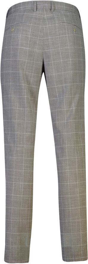 Checked slub viscose blend sui