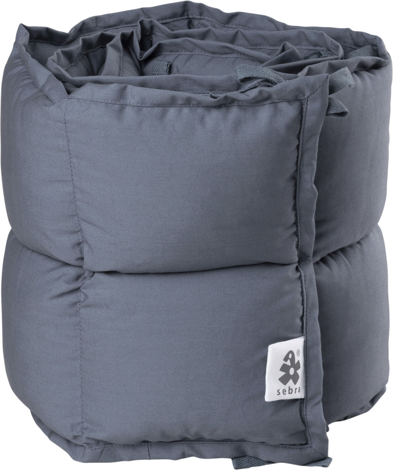 Sengerand, kapok, halv l&aelig;ngde, forest lake blue