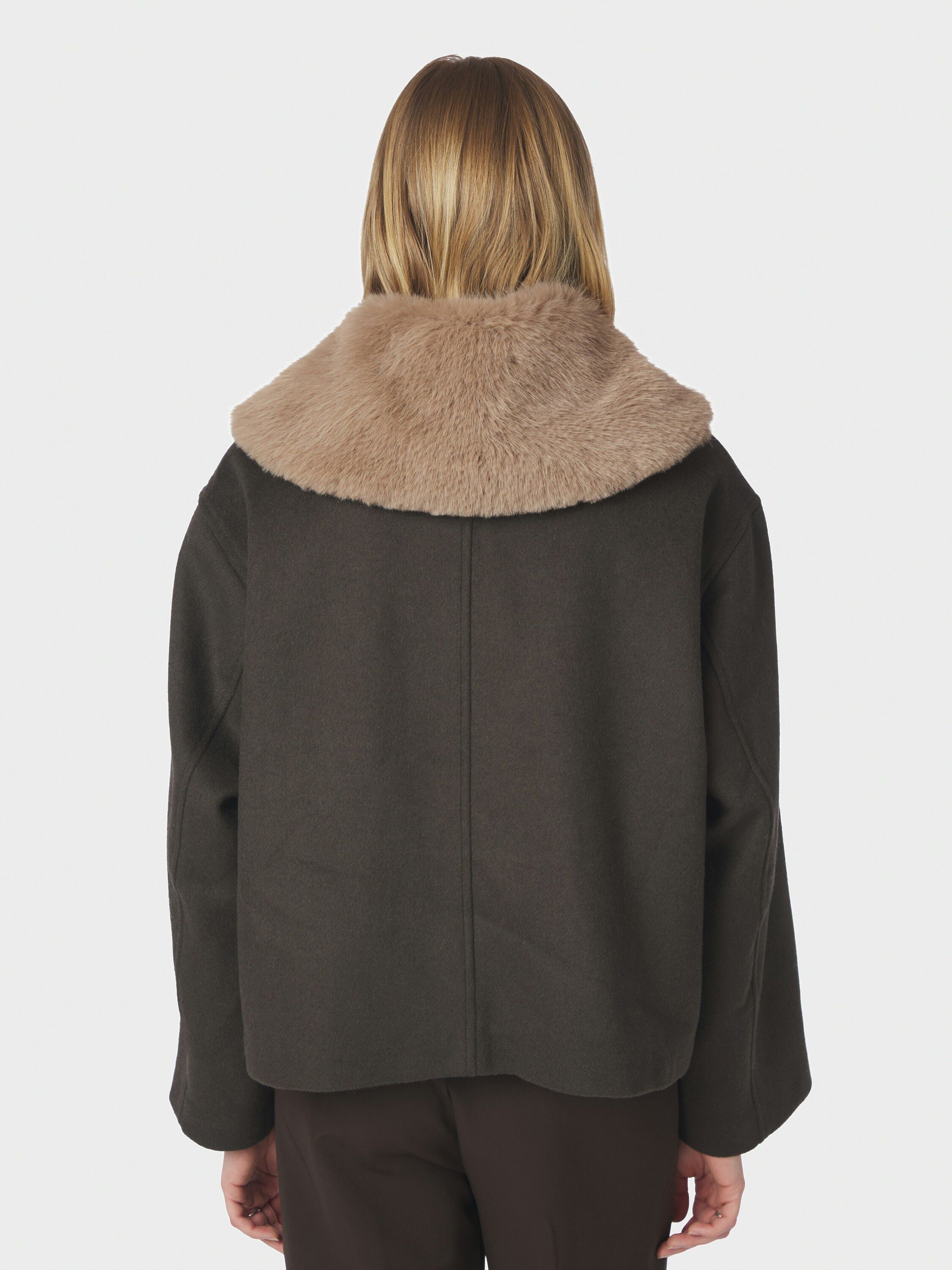Hilinna Faux Fur Scarf