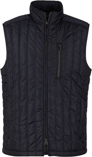 Vest Quilted Zip Nylon