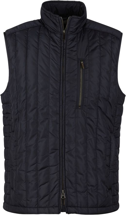 Vest Quilted Zip Nylon