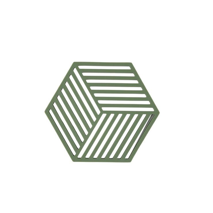 Bordskåner Hexagon 16 x 14 x 0,9 cm Grass Silikon