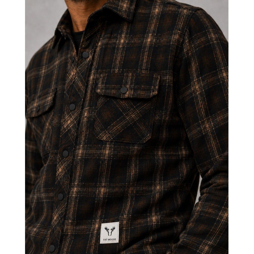 New Adrian cotton check shirt