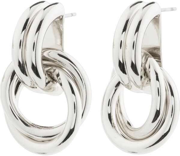 AGNI earrings silver-plated