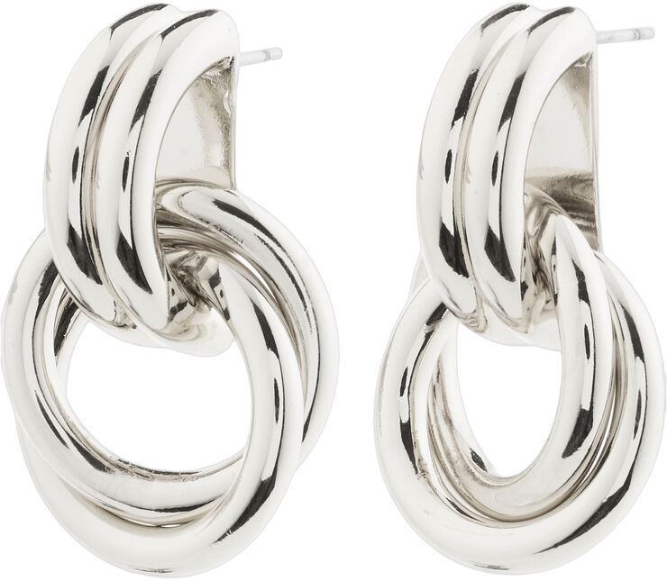 AGNI earrings silver-plated
