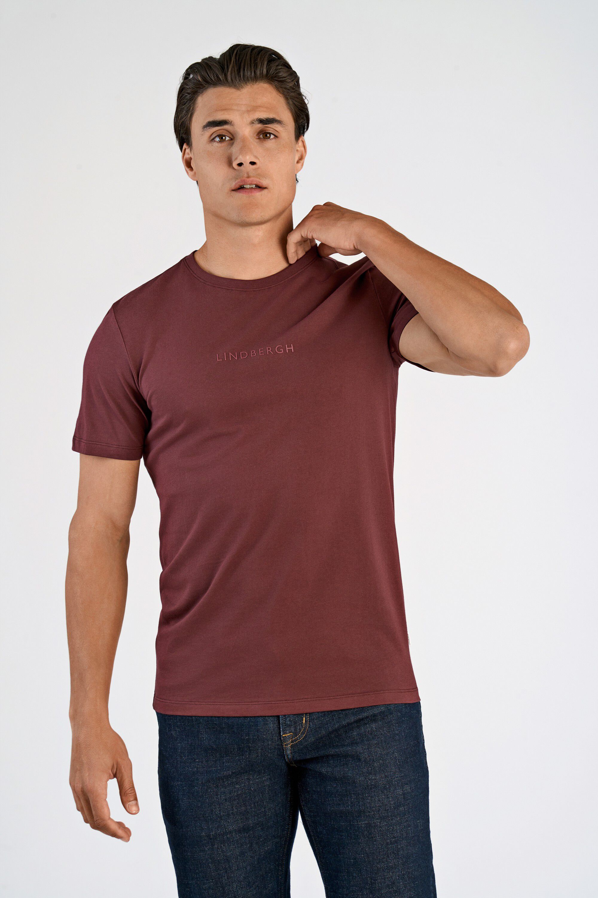 Lindbergh print tee S/S