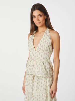 Ariet Fine Print Top
