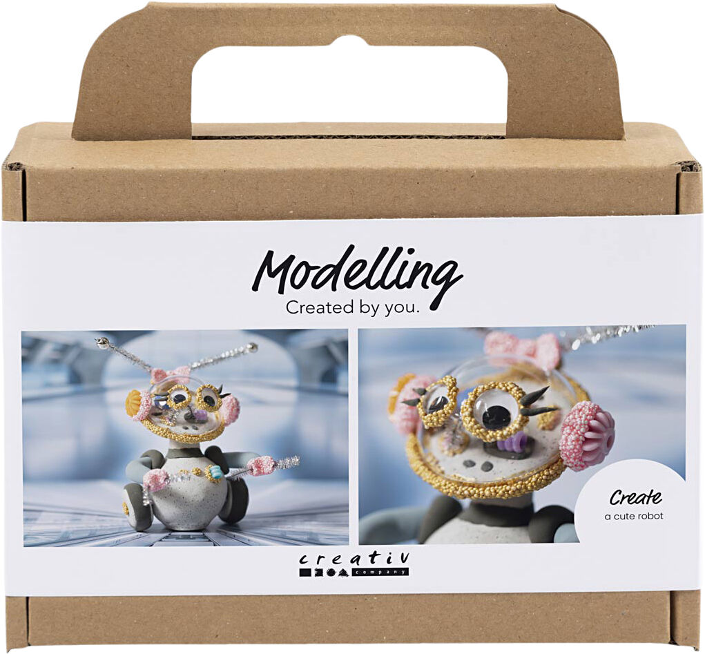 Mini DIY Kit Modellering, Robotpige