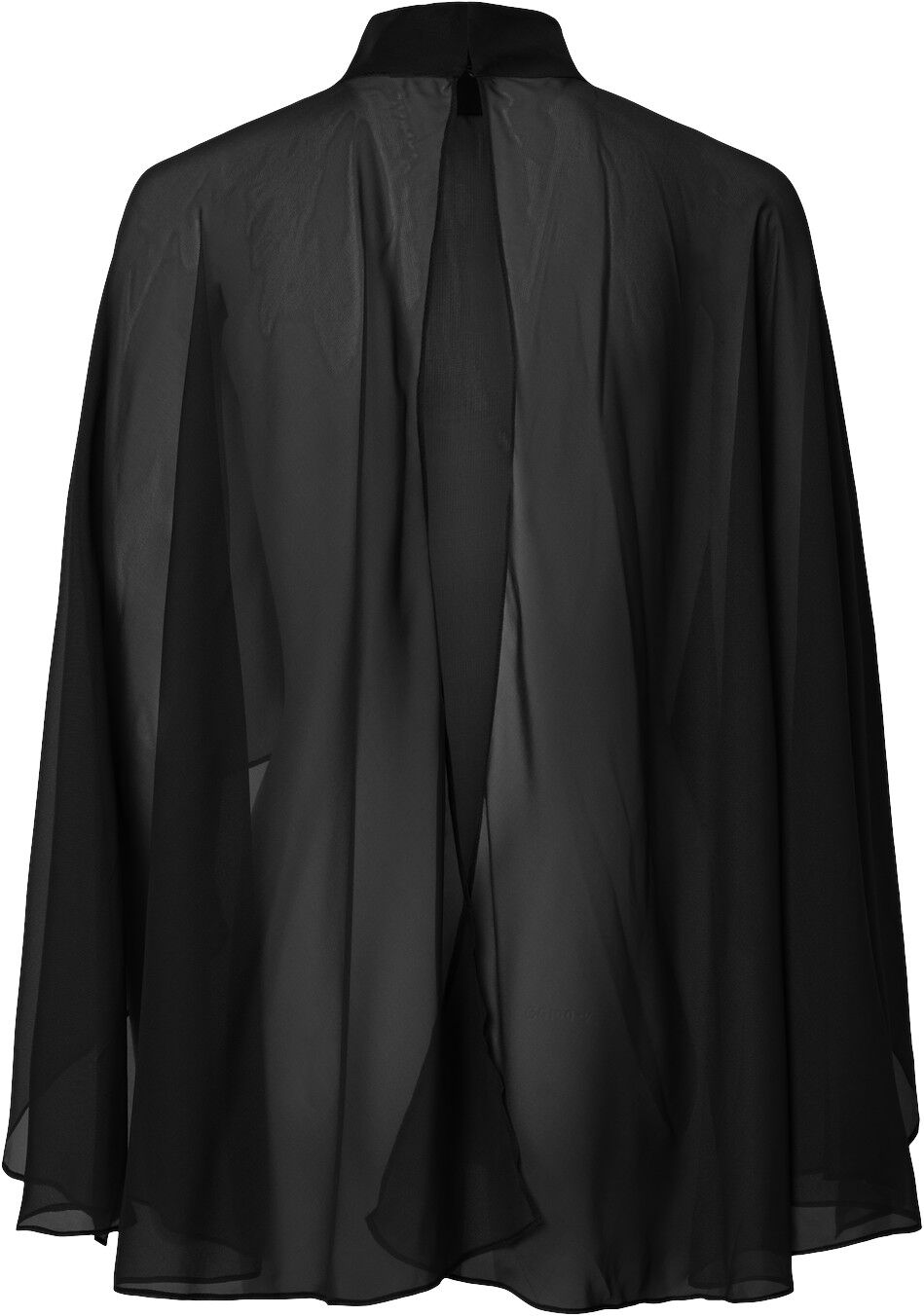 Pcabia High Neck Cape Wvn D2D