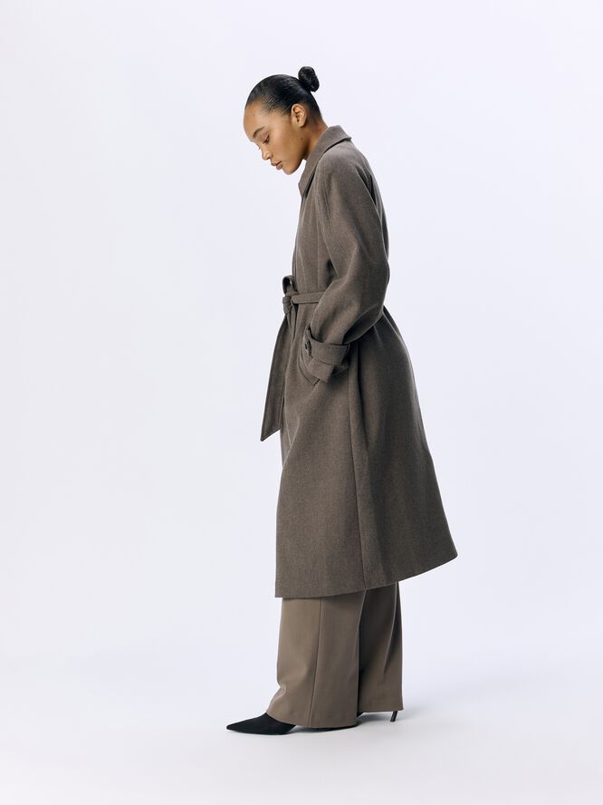 Objemma L/S Coat Noos, Morel, 36 Objemma L/S Coat Noos, Morel, 36