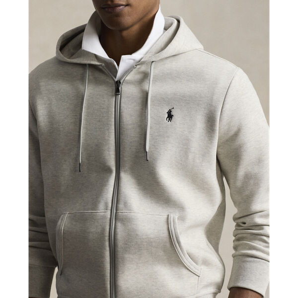 Double-Knit Full-Zip Hoodie