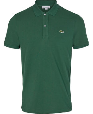 SHORT SLEEVED RIBBED COLLAR SHIRT