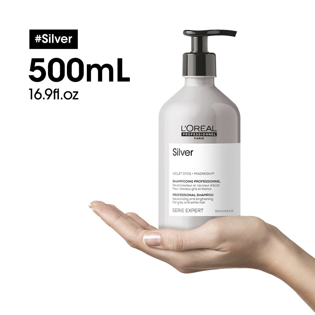 L'Or&eacute;al Professionnel Silver Shampoo 500ml
