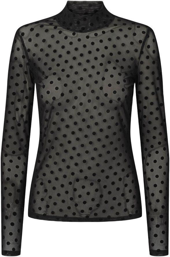 7655RDFRoll neck blouse