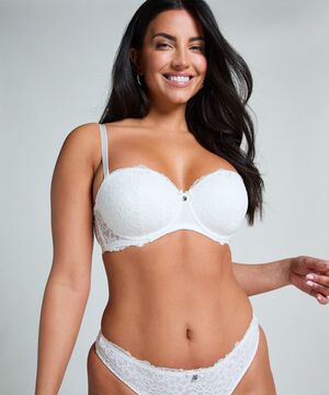 Marine Padded Underwired Strapless Bra