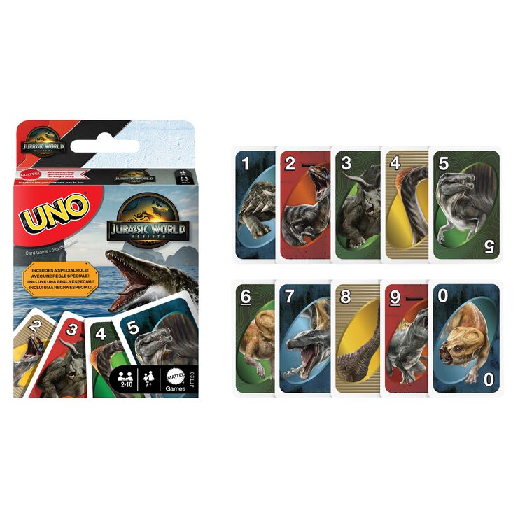 UNO Jurassic World Rebirt