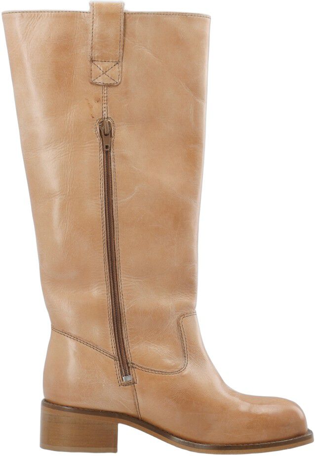 CASVILMA Highshaft Pull Boot Waxy Leather