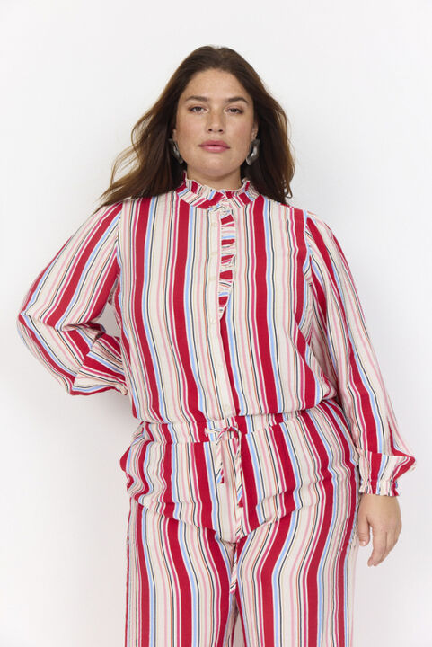 Curvy WA-ADINA 1 Skjorte Rød