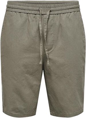 ONSLINUS 0007 COT LIN SHORTS NOOS