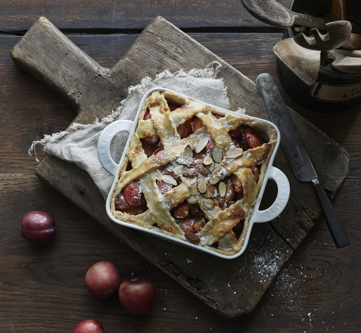 "Fat Toulouse 3 liter 29 x 24 x 6 cm Vit"