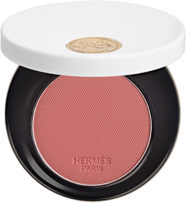 Rose Hermès, silky blush powder, Rose Feu