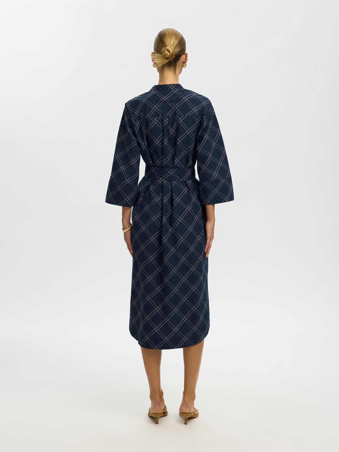 Slwdelia-Rosalia Regular 3/4 Midi Dress