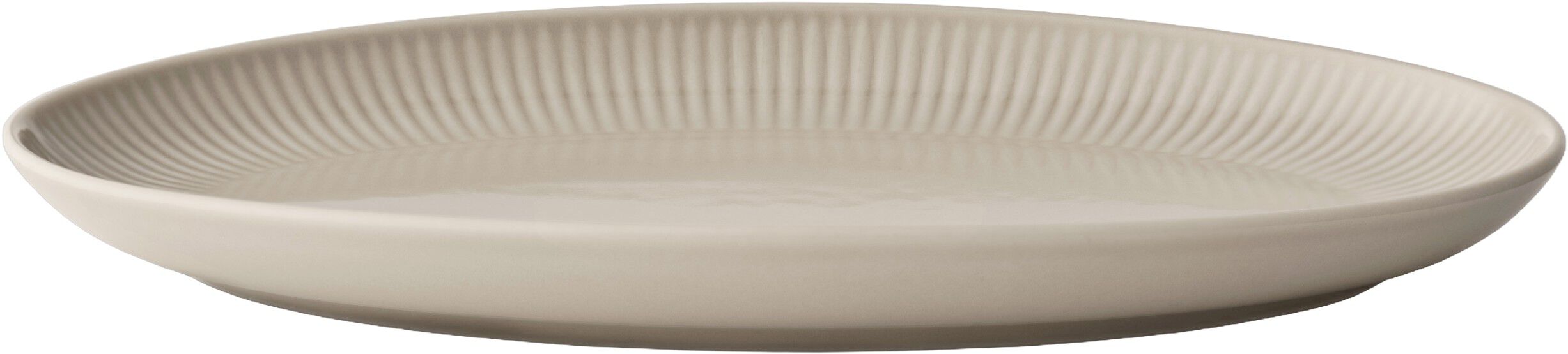 Legio Nova Palette Oval coupe tallerken 24,5 cm Beige