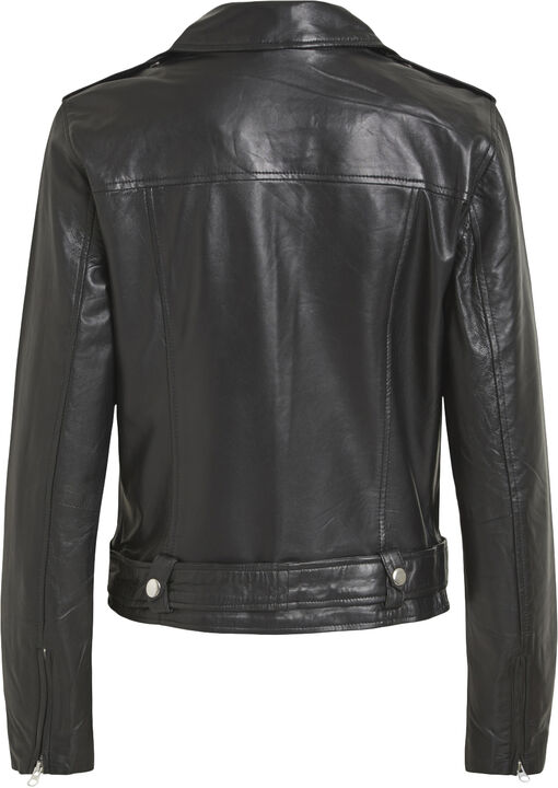 objnandita læder jakke